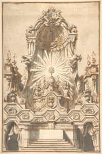 Framed Design for an Altar MET DP808015