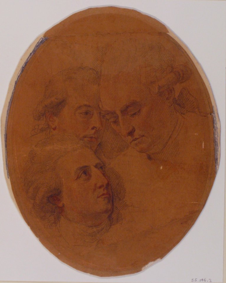 George Montagu, 4th Duke of Manchester, William, 2nd Viscount Courtenay, de jure 8th Earl of Devon, and George William Coventry, 6th Earl of Coventry MET 55.106.2