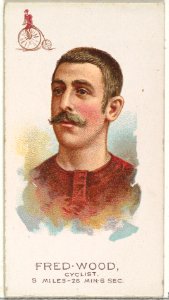 Fred Wood, Cyclist, from World's Champions, Series 2 (N29) for Allen & Ginter Cigarettes MET DP838236