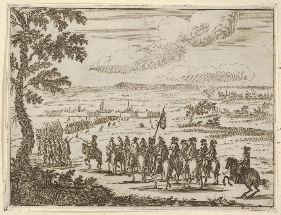 Francesco I d'Este Secures the Fort and the Land to Protect from the German Troops, from L'Idea di un Principe ed Eroe Cristiano in Francesco I d'Este, di Modena e Reggio Duca VIII -...- MET DP830760