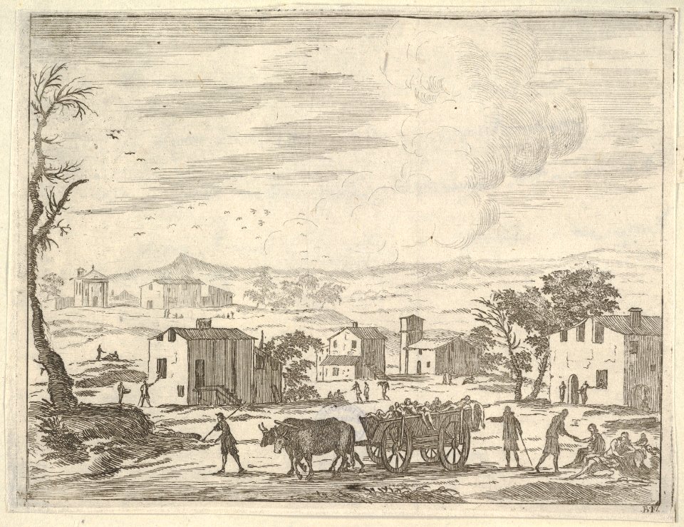 Francesco I d'Este Provides for His People During the Great Plague of 1630, from L'Idea di un Principe ed Eroe Cristiano in Francesco I d'Este, di Modena e Reggio Duca VIII -...- MET DP830740