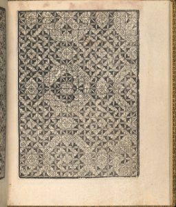 Giardineto novo di punti tagliati et gropposi per exercitio & ornamento delle donne (Venice 1554), page 8 (recto) MET DP360734