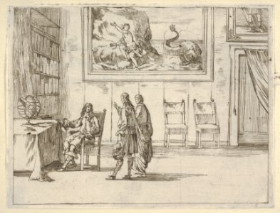 Francesco I d'Este Displays Great Faculty in his Studies, from L'Idea di un Principe ed Eroe Cristiano in Francesco I d'Este, di Modena e Reggio Duca VIII -...- MET DP830769