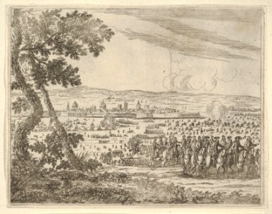Francesco I d'Este Dissolved the Seige of Reggio, from L'Idea di un Principe ed Eroe Cristiano in Francesco I d'Este, di Modena e Reggio Duca VIII -...- MET DP830679
