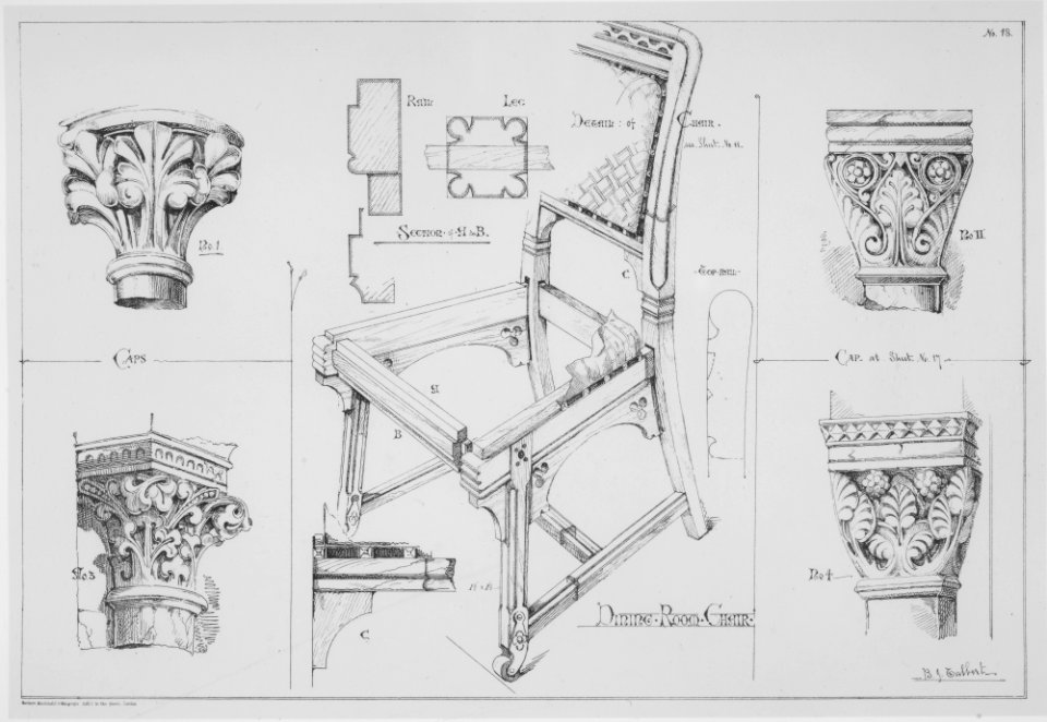 Gothic Forms Applied to Furniture, Metal Work and Decoration for Domestic Purposes MET MM89900