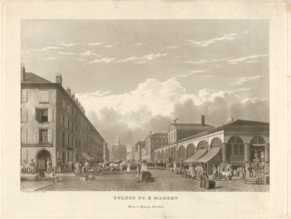 Fulton Street and Market, New York MET DP875876