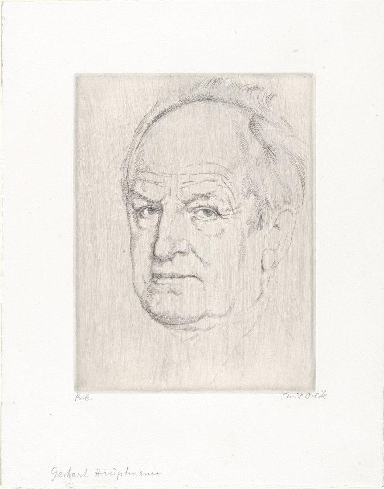 Gerhart Hauptmann MET DP876209