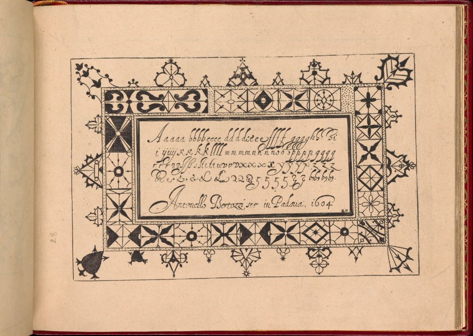 Ghirlanda- Di sei vaghi fiori scielti da piu famosi Giardini d'Italia, page 28 (recto) MET DP362286