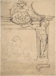 Framing Element with Figures (?) MET DP802561