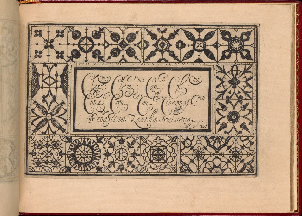 Ghirlanda- Di sei vaghi fiori scielti da piu famosi Giardini d'Italia, page 35 (recto) MET DP362293