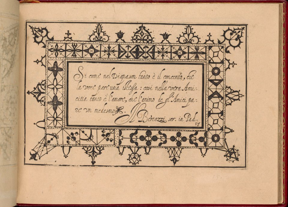 Ghirlanda- Di sei vaghi fiori scielti da piu famosi Giardini d'Italia, page 25 (recto) MET DP362283