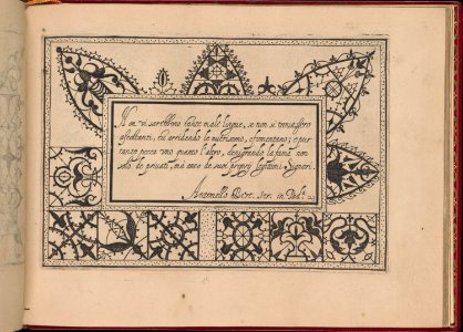 Ghirlanda- Di sei vaghi fiori scielti da piu famosi Giardini d'Italia, page 31 (recto) MET DP362289