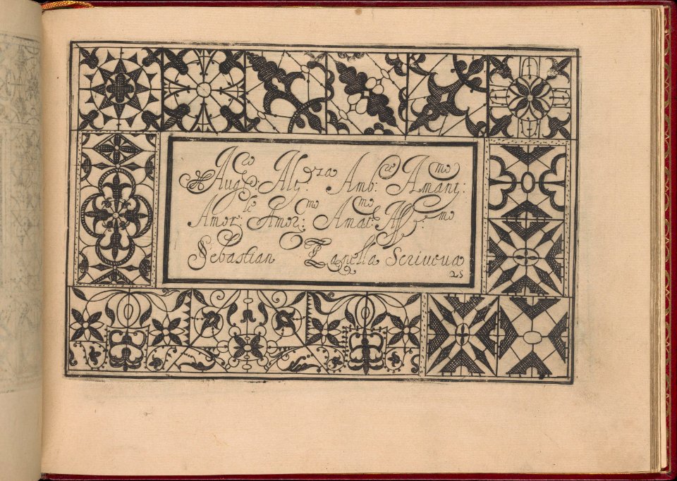 Ghirlanda- Di sei vaghi fiori scielti da piu famosi Giardini d'Italia, page 33 (recto) MET DP362291