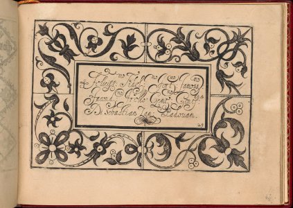 Ghirlanda- Di sei vaghi fiori scielti da piu famosi Giardini d'Italia, page 37 (recto) MET DP362295