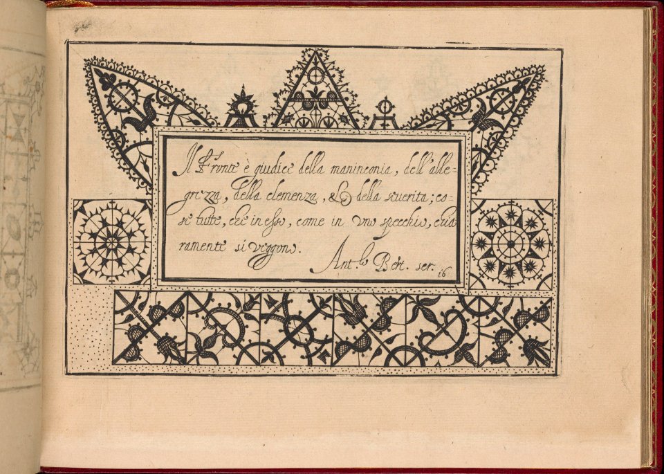 Ghirlanda- Di sei vaghi fiori scielti da piu famosi Giardini d'Italia, page 24 (recto) MET DP362282