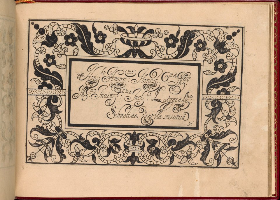 Ghirlanda- Di sei vaghi fiori scielti da piu famosi Giardini d'Italia, page 39 (recto) MET DP362297
