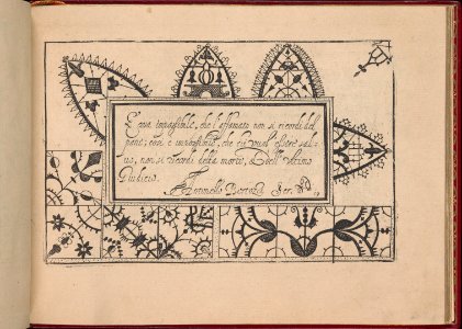 Ghirlanda- Di sei vaghi fiori scielti da piu famosi Giardini d'Italia, page 27 (recto) MET DP362285