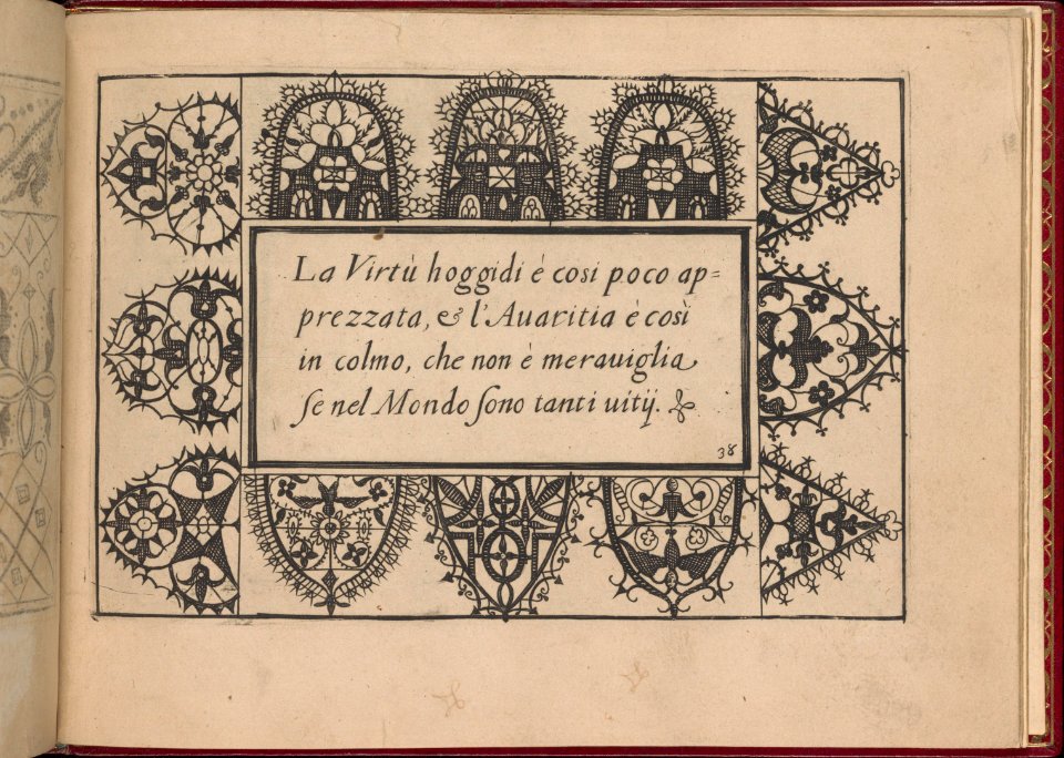 Ghirlanda- Di sei vaghi fiori scielti da piu famosi Giardini d'Italia, page 46 (recto) MET DP362304