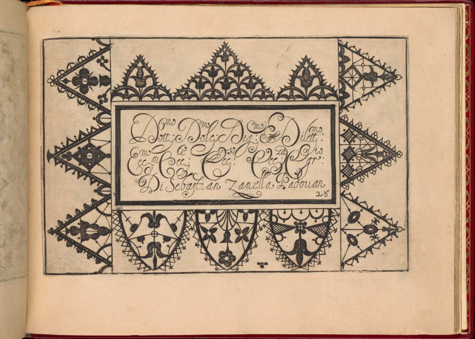 Ghirlanda- Di sei vaghi fiori scielti da piu famosi Giardini d'Italia, page 36 (recto) MET DP362294