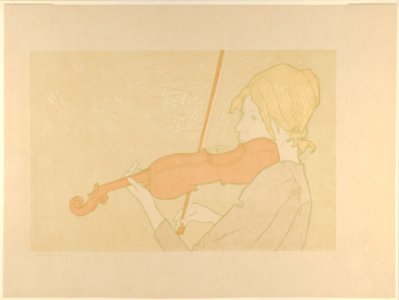 Girl with a Violin (La fille au violon) MET DP834483