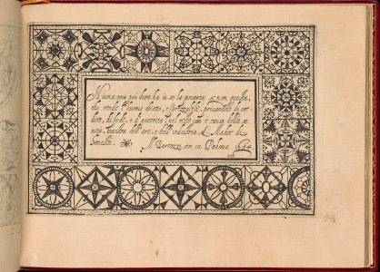 Ghirlanda- Di sei vaghi fiori scielti da piu famosi Giardini d'Italia, page 32 (recto) MET DP362290