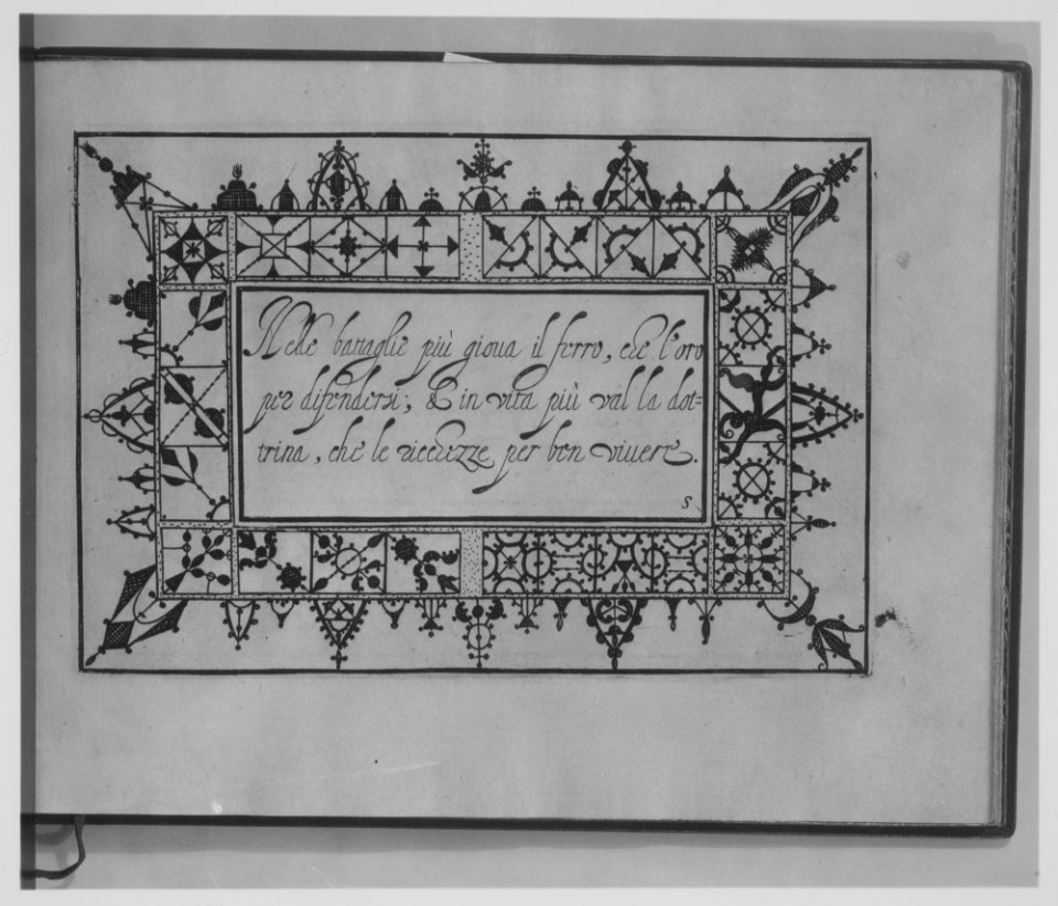 Ghirlanda- Di sei vaghi fiori scielti da piu famosi Giardini d'Italia, page 13 (recto) MET MM4951