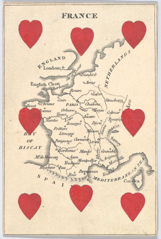 France from Court Game of Geography MET DP862888