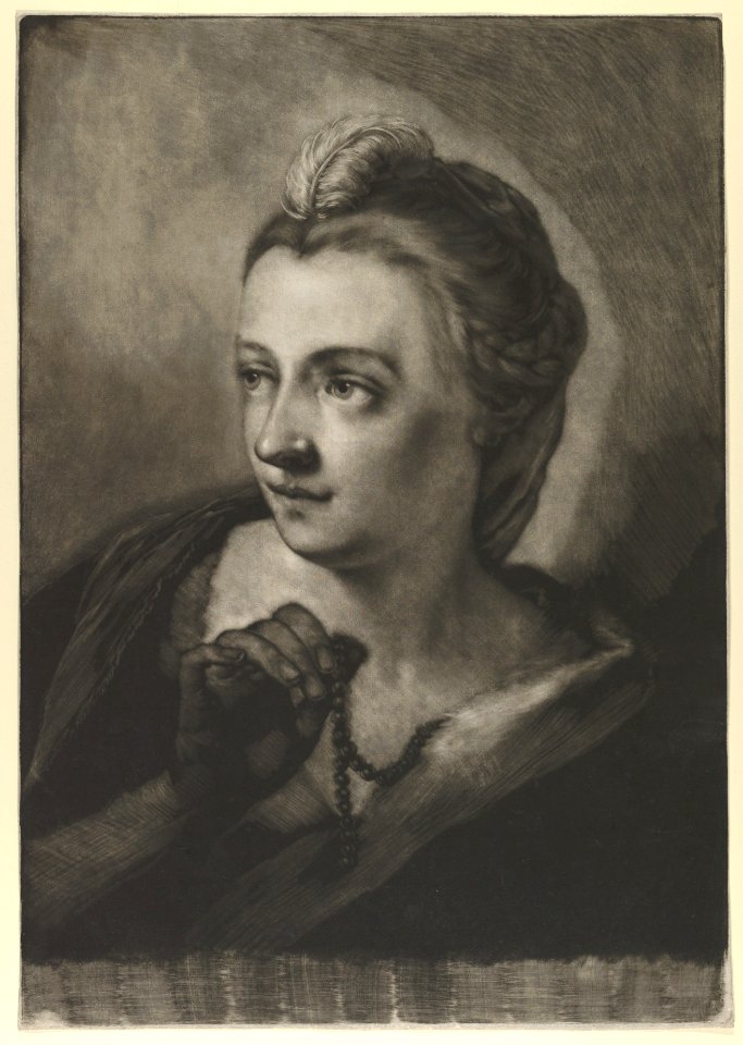Girl Holding Up Her Necklace (from Life-Sized Heads, First Series) MET DP845317 ff