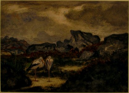Herons in Landscape MET 29.100.573