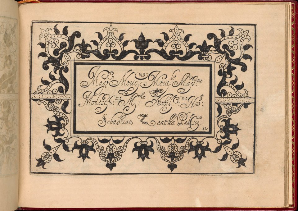Ghirlanda- Di sei vaghi fiori scielti da piu famosi Giardini d'Italia, page 40 (recto) MET DP362298