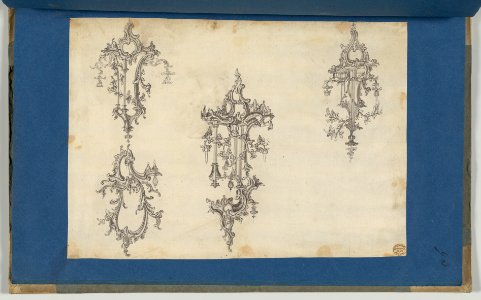 Girandoles, in Chippendale Drawings, Vol. I MET DP-14278-078