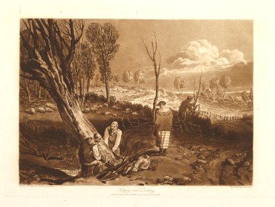 Hedging and Ditching (Liber Studiorum, part X, plate 47) MET DP821482
