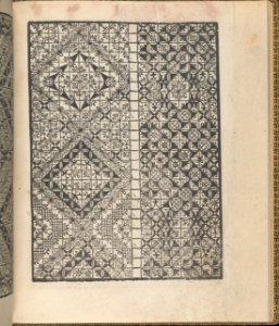Giardineto novo di punti tagliati et gropposi per exercitio & ornamento delle donne (Venice 1554), page 9 (verso) MET DP360740