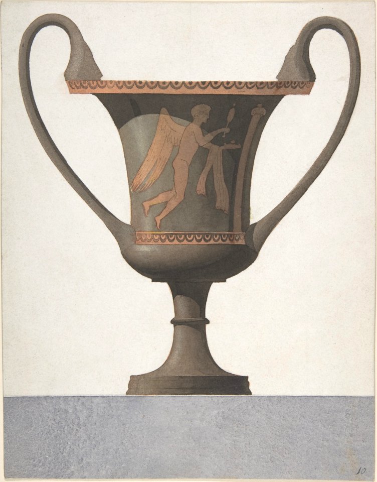Greek Vase featuring Eros MET DP808978