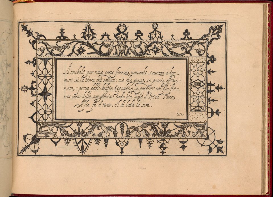 Ghirlanda- Di sei vaghi fiori scielti da piu famosi Giardini d'Italia, page 30 (recto) MET DP362288