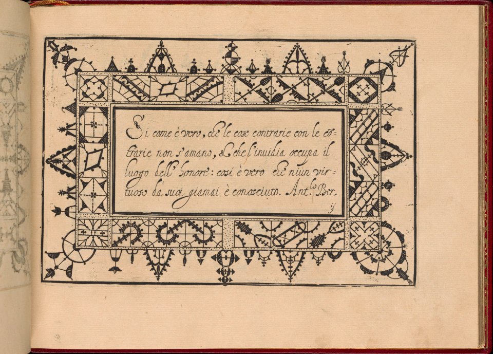 Ghirlanda- Di sei vaghi fiori scielti da piu famosi Giardini d'Italia, page 19 (recto) MET DP362277