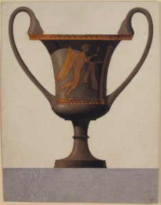 Greek Vase featuring Eros MET 38.98.10