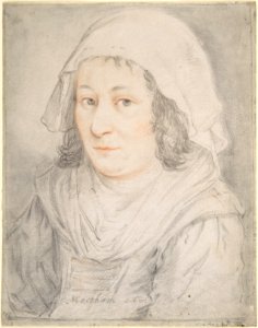 Half-figure of a Woman MET DP801450