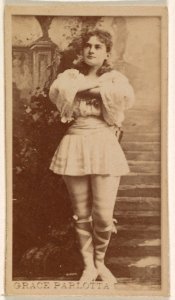 Grace Palotta, from the Actresses series (N245) issued by Kinney Brothers to promote Sweet Caporal Cigarettes MET DP859297