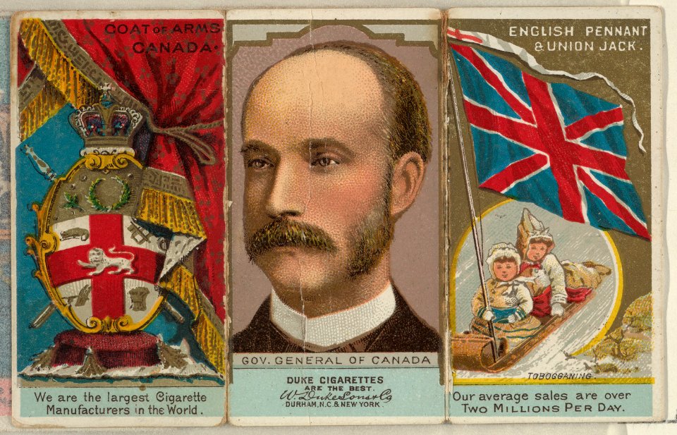 Governor General of Canada, from the Rulers, Flags, and Coats of Arms series (N126-2) issued by W. Duke, Sons & Co. MET DPB873872