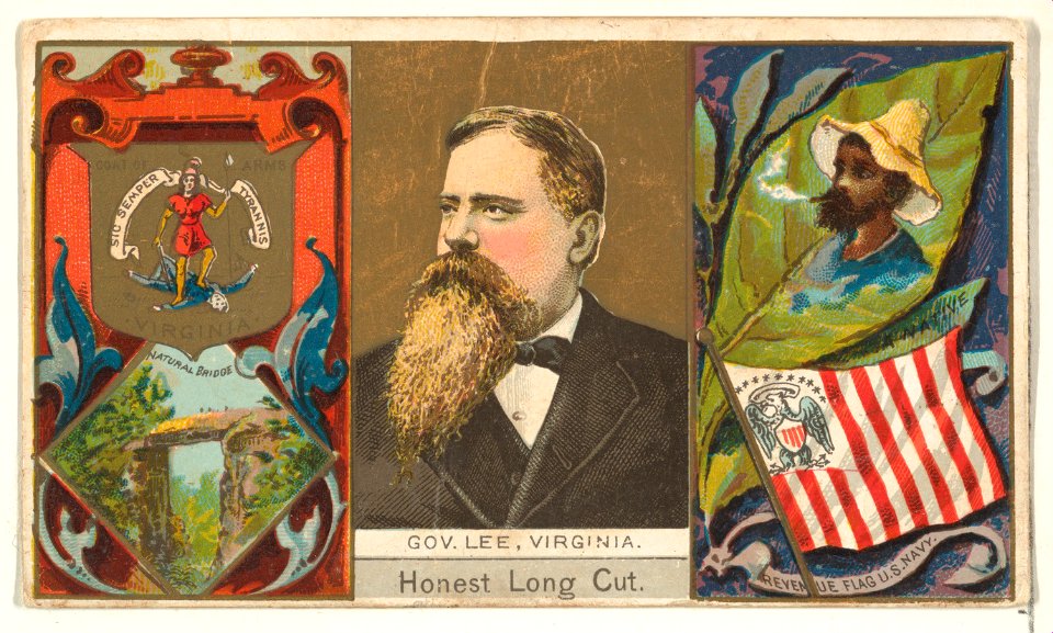 Governor Lee, Virginia, from "Governors, Arms, Etc." series (N133-1), issued by Duke Sons & Co. MET DP865488
