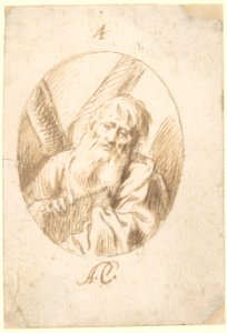 Half-lenth Figure of St. Andrew in an Oval. MET DP800117