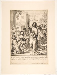Healing the Infirm (Jésus-Christ guérit plusieurs malades en Galilée) MET DP818799
