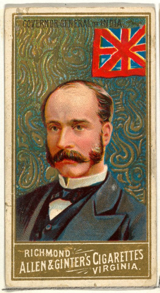 Governor General of India, from World's Sovereigns series (N34) for Allen & Ginter Cigarettes MET DP838699
