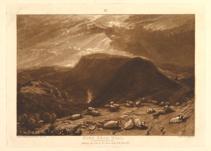 Hind Head Hill, On the Portsmouth Road (Liber Studiorum, part V, plate 25) MET DP821392