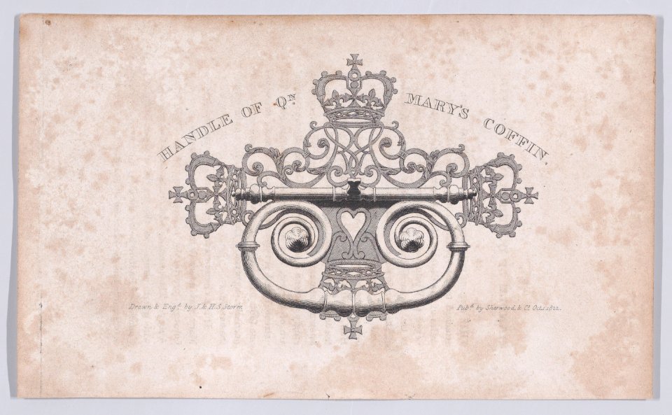 Handle of Mary, Queen of Scots's Coffin Met DP890130