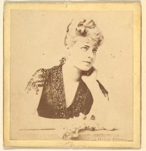 Helen Bruno, from the Actresses series (N246), Type 2, issued by Kinney Brothers to promote Sporting Extra Cigarettes MET DP860057