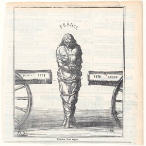 History of a reign, from 'News of the day,' published in Le Charivari, September 12, 1870 MET DP877789