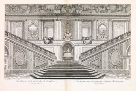 Grand Escalier du Chateau de Versailles dit Escalier des Ambassadeurs MET DP-1204-002