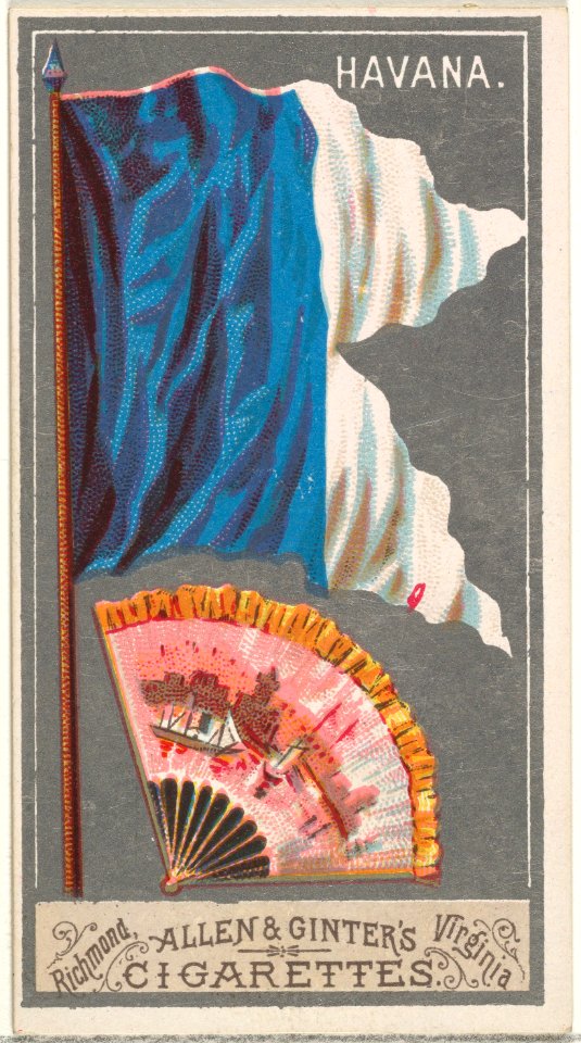 Havana, from the City Flags series (N6) for Allen & Ginter Cigarettes Brands MET DP829263